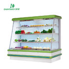 Tủ lạnh trưng bày mở thương mại cho siêu thị với kích thước tùy chỉnh