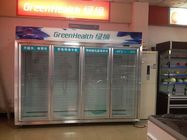 Tủ lạnh cửa kính ba lớp -20 ° C với máy nén Copeland