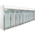 Tủ lạnh cửa kính ba lớp -20 ° C với máy nén Copeland